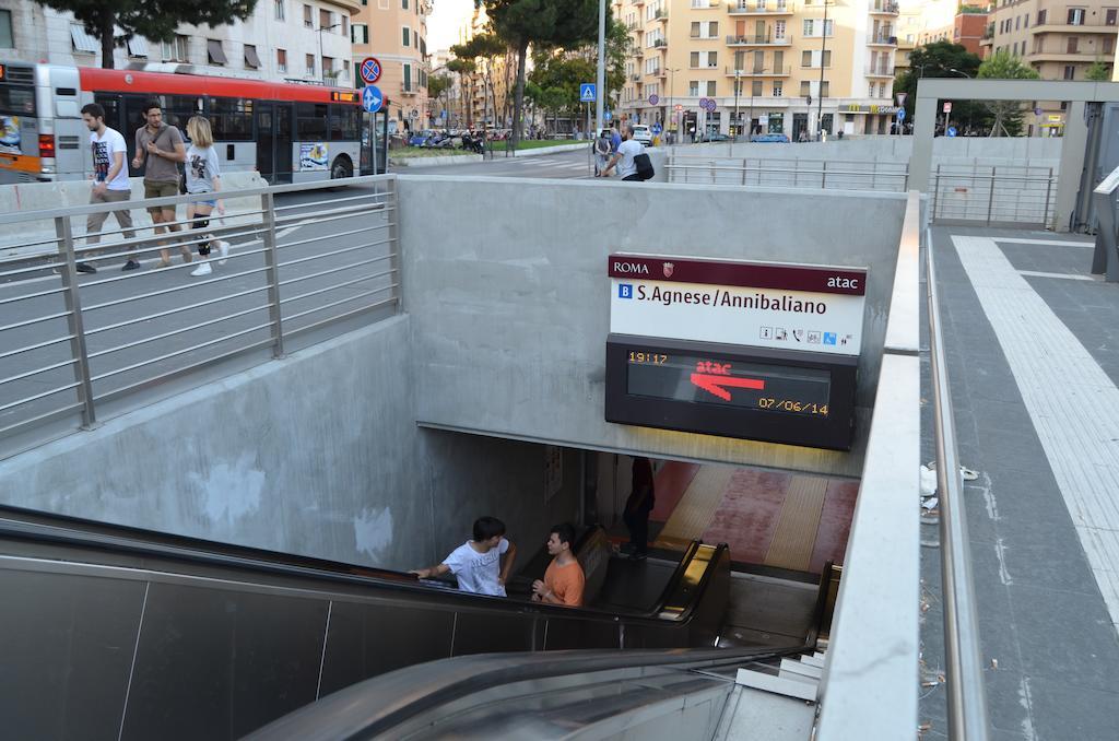 Al171 Tourist Rental Close Metro B1 - Sant'Agnese Annibaliano روما المظهر الخارجي الصورة